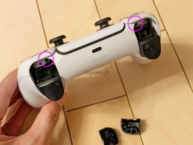 ps5 コントローラー 修理 分解