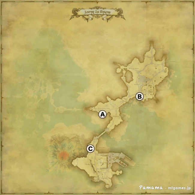 FF14 宝の地図 G1