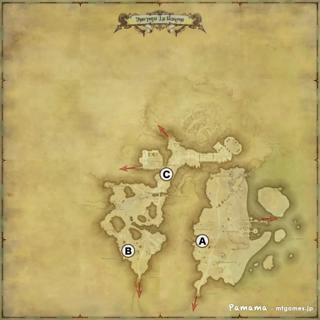 FF14 宝の地図 G1