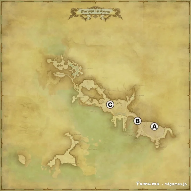 FF14 宝の地図 G1