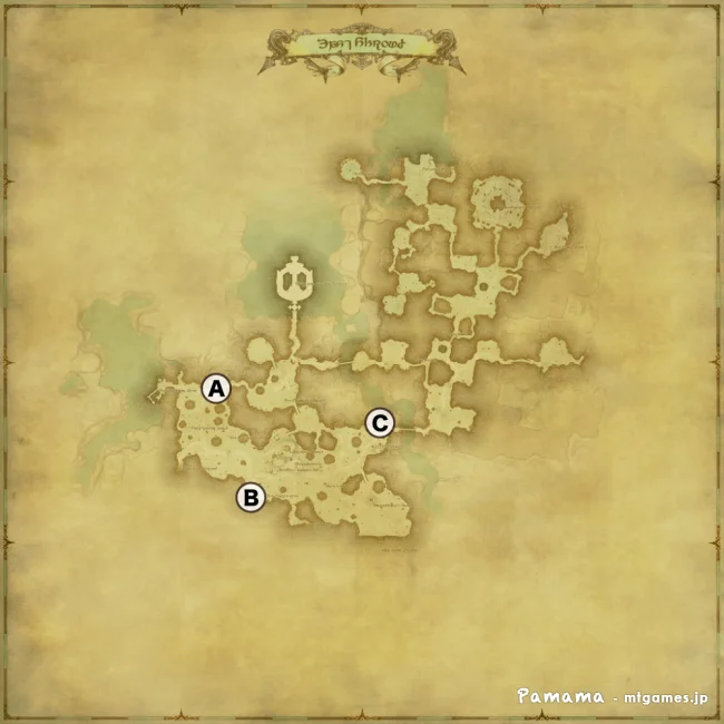 FF14 宝の地図 G1