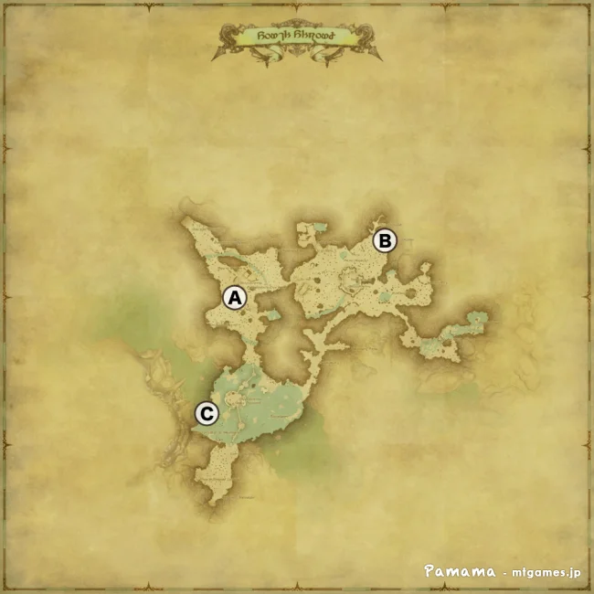 FF14 宝の地図 G1