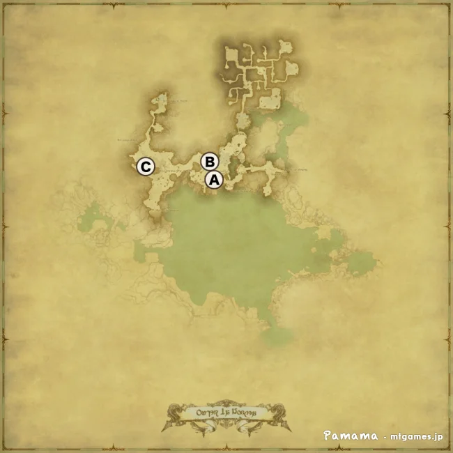 FF14 宝の地図 G1