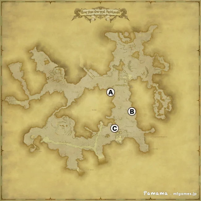 FF14 宝の地図 G1