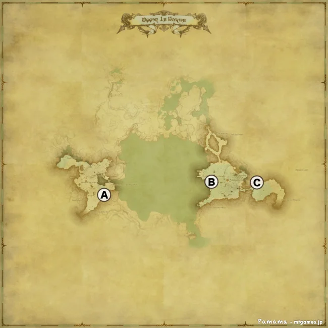FF14 宝の地図 G2