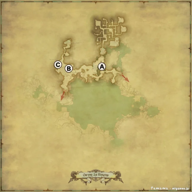 FF14 宝の地図 G2