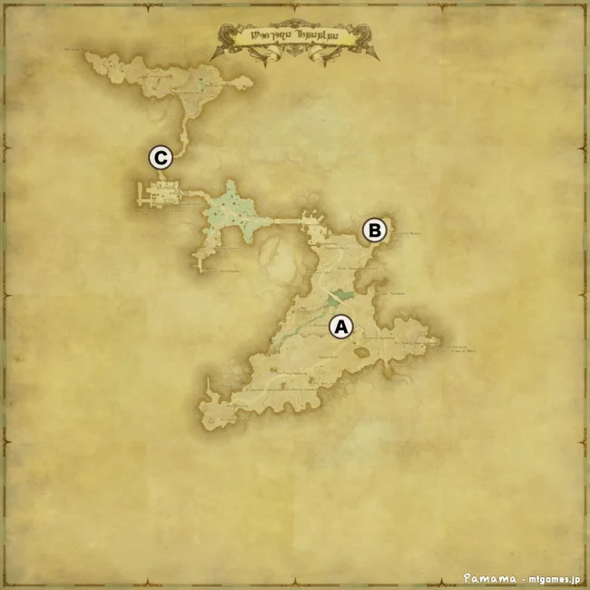 FF14 宝の地図 G2