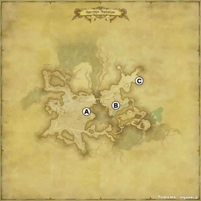 FF14 宝の地図 G2