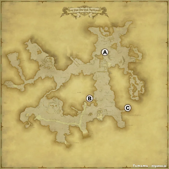 FF14 宝の地図 G2