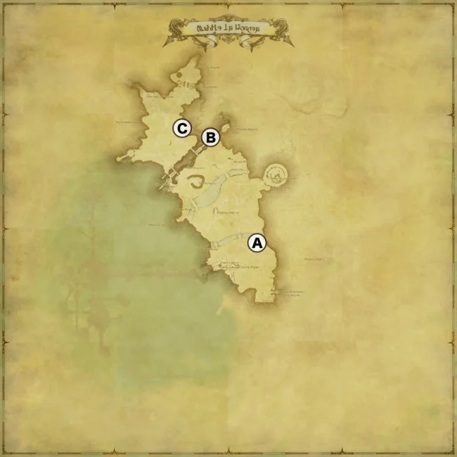 FF14 宝の地図 G3