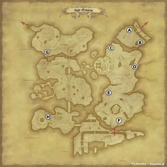 FF14 宝の地図 G12