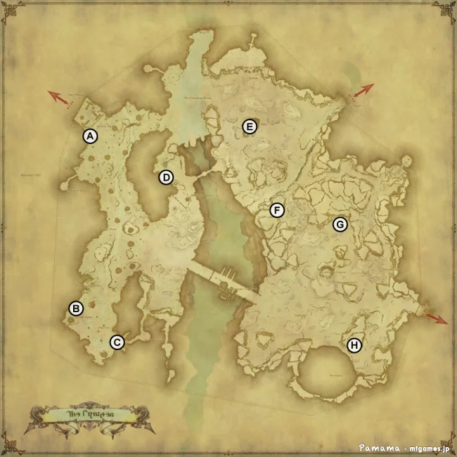 FF14 宝の地図 G10