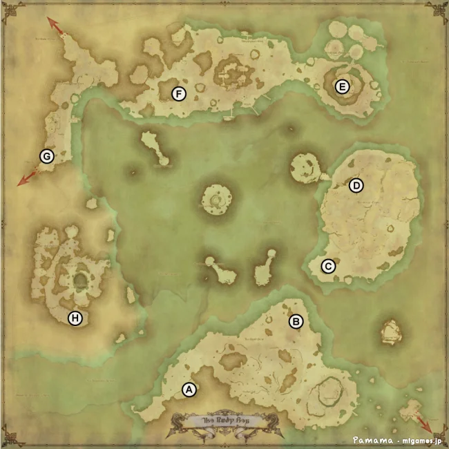 FF14 宝の地図 G10