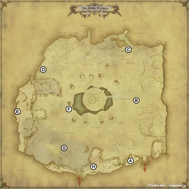 FF14 宝の地図 G10