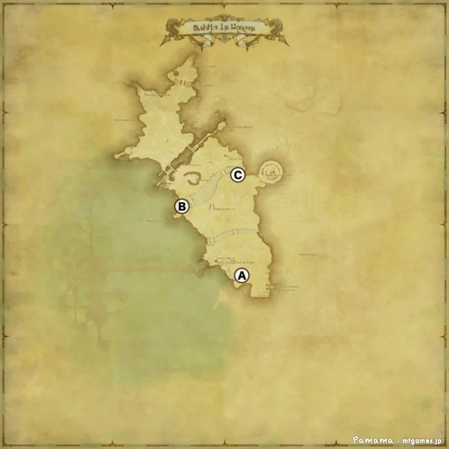 FF14 宝の地図 G4