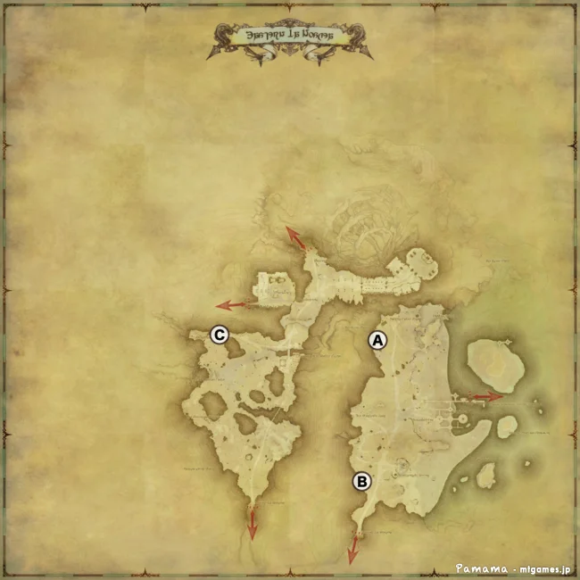 FF14 宝の地図 G4