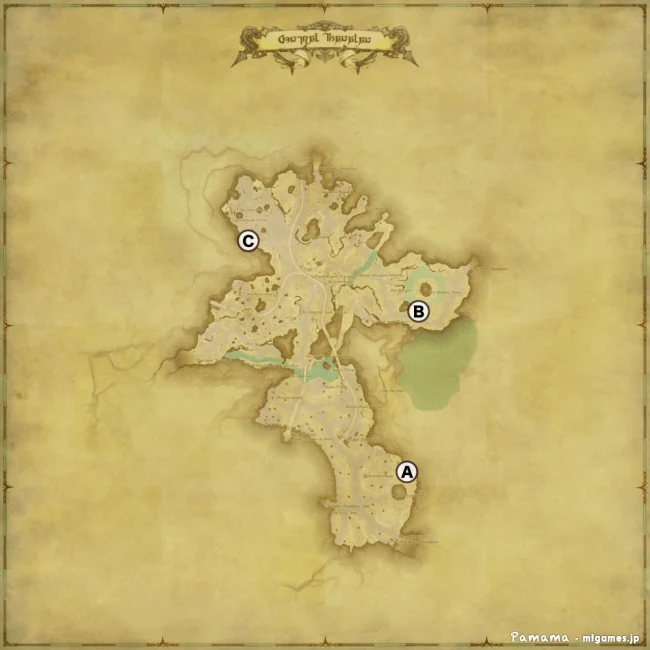 FF14 宝の地図 G4