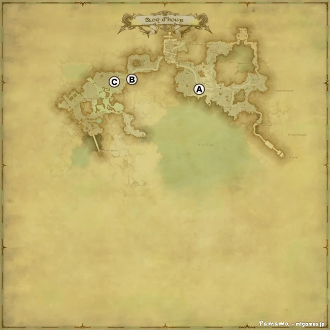 FF14 宝の地図 G4