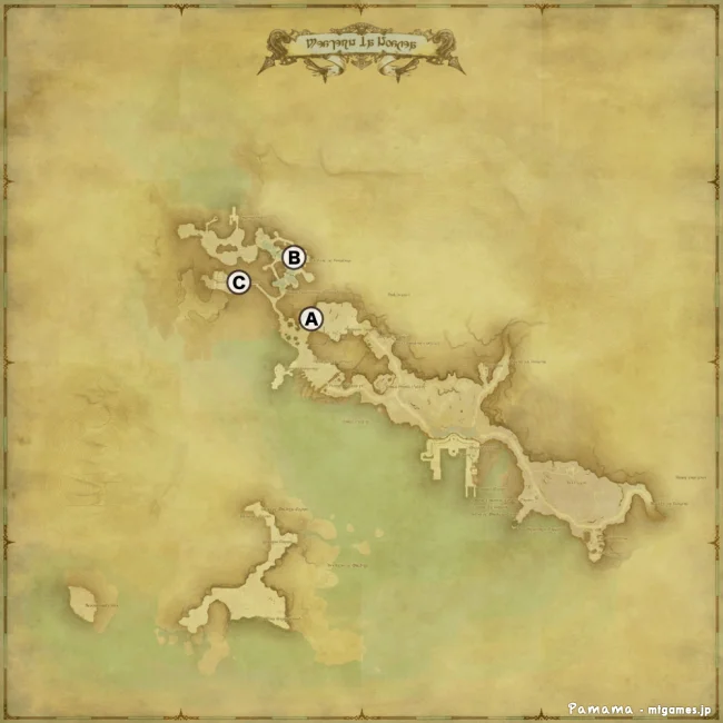 FF14 宝の地図 G5