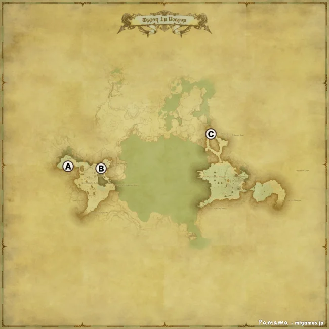 FF14 宝の地図 G5