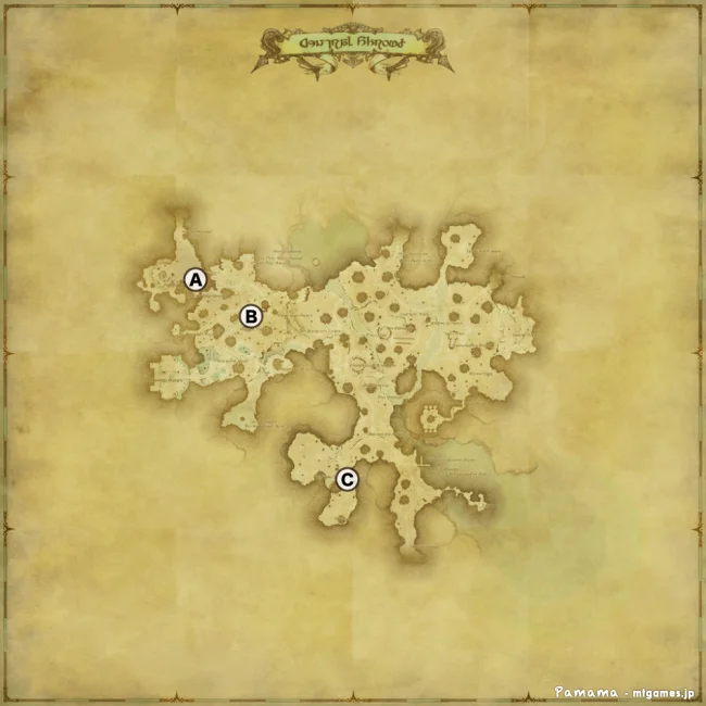 FF14 宝の地図 G5