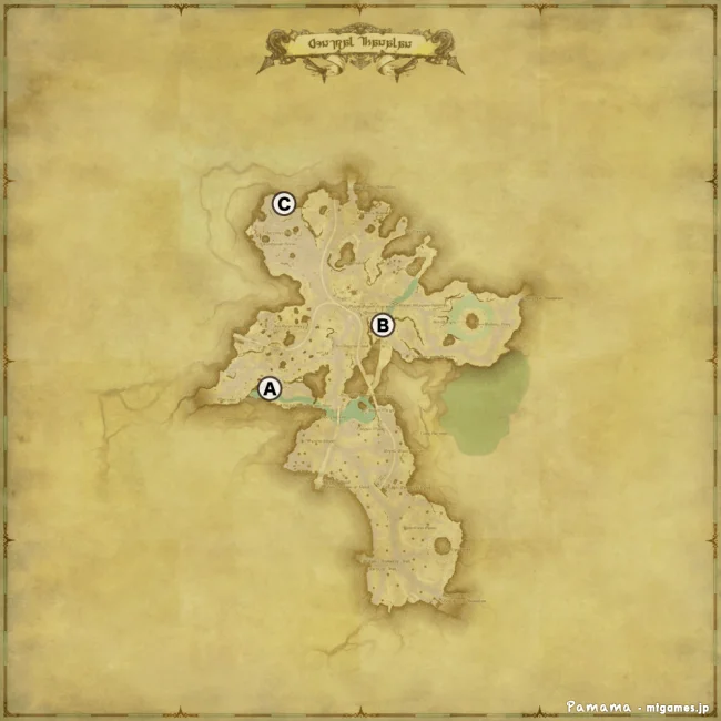 FF14 宝の地図 G5