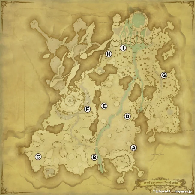 FF14 宝の地図 G7