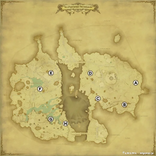 FF14 宝の地図 G7