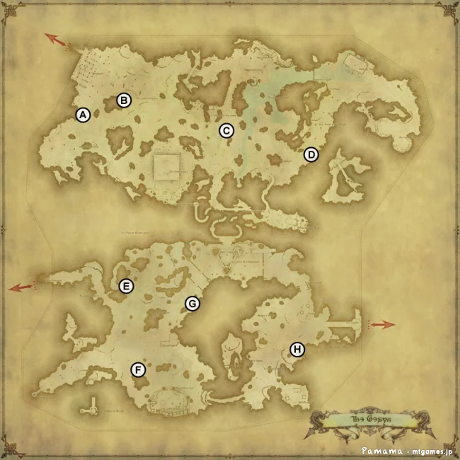 FF14 宝の地図 G9