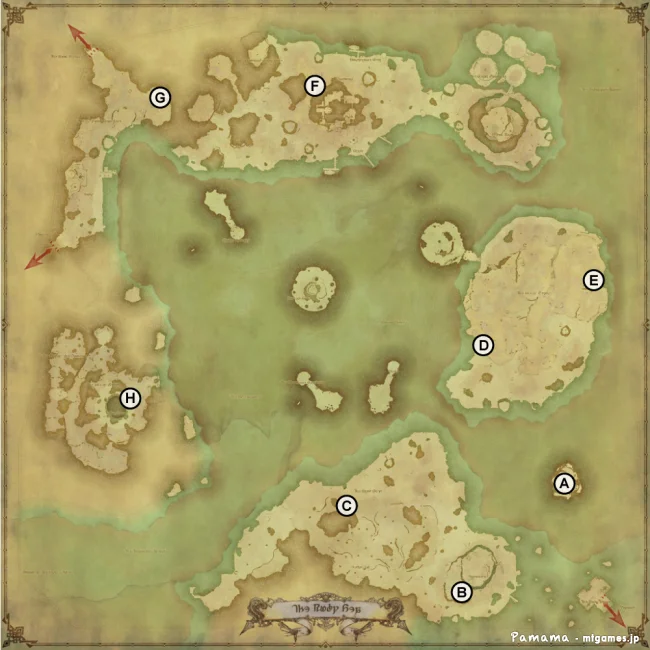 FF14 宝の地図 G9