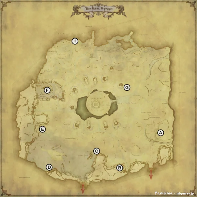 FF14 宝の地図 G9