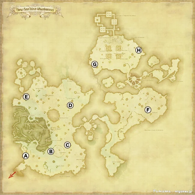 FF14 宝の地図 G11