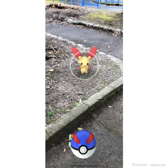 ポケモンGO ボールが届かない