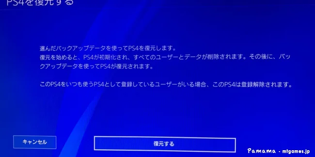 PS4 HDD交換