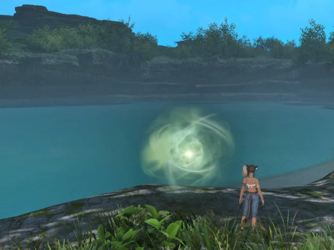 FF14 ヤクテル樹海 風脈 地図