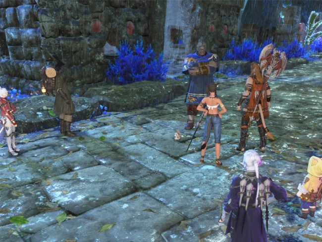FF14 ヤクテル樹海 風脈 地図