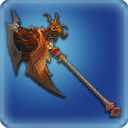 Suzaku's Flame-kissed Greataxe