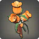 Orange Campanula Corsage