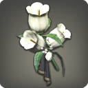White Campanula Corsage