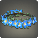 Blue Champa Corsage