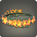 Orange Champa Corsage
