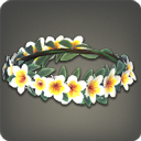 White Champa Corsage