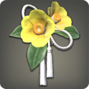 Yellow Tea Flower Corsage