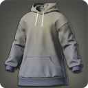 Oversized Plain Hooded Tunic