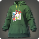Oversized Festival Hooded Tunic