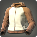 Form-fitting Festival Hooded Tunic