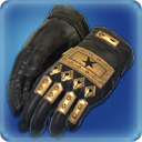 Bygone Brass Gloves of Fending