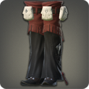 Serpentskin Fringe Boots