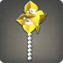 Yellow Paperflower Earring