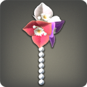 Rainbow Paperflower Earring